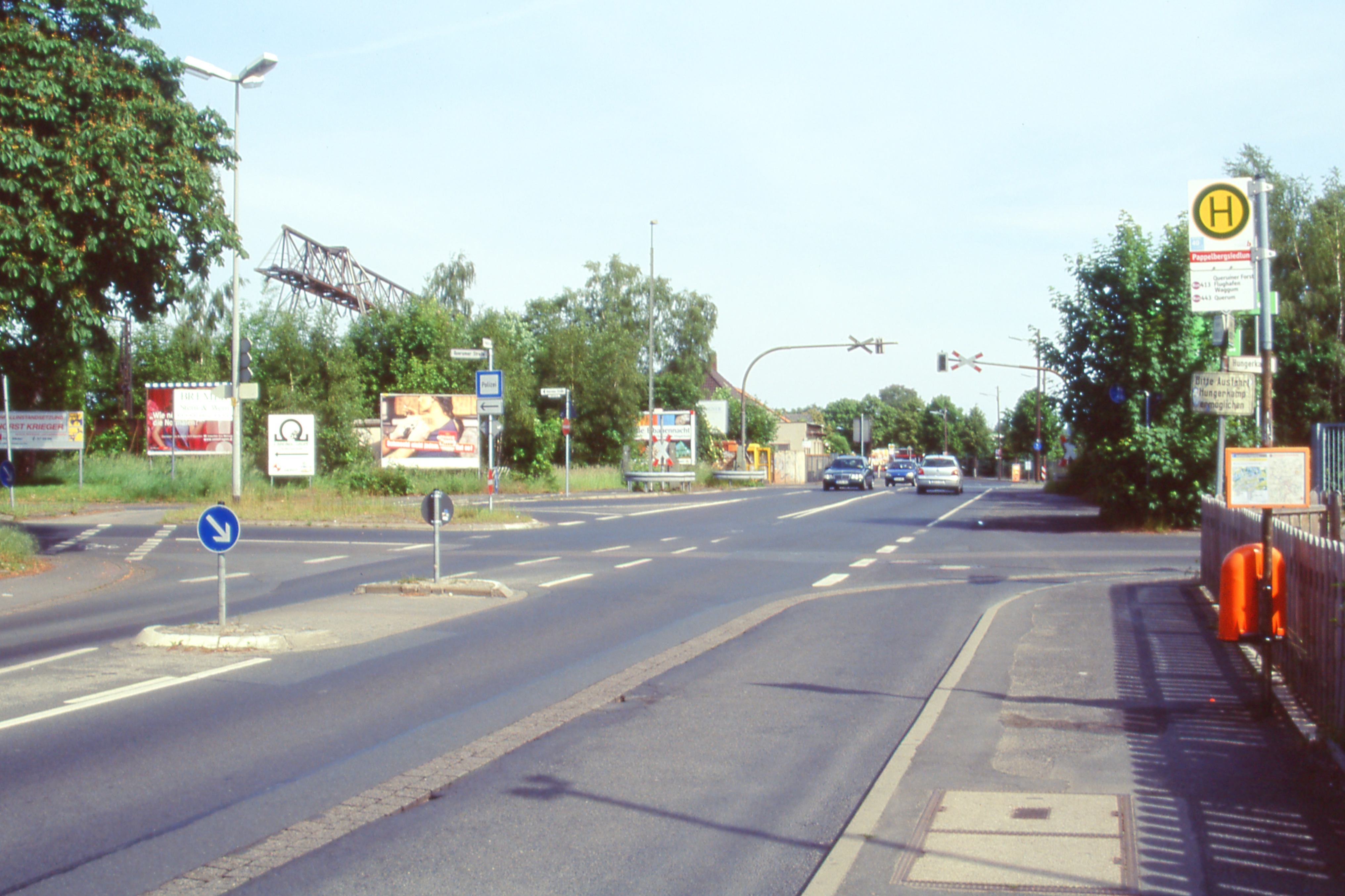 Bahn�bergang Querumer Stra�e
