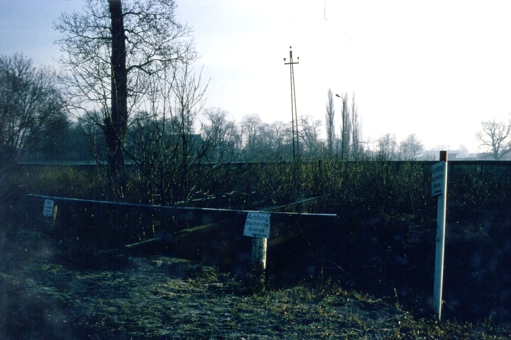 Brücke über die Aue, 1990
