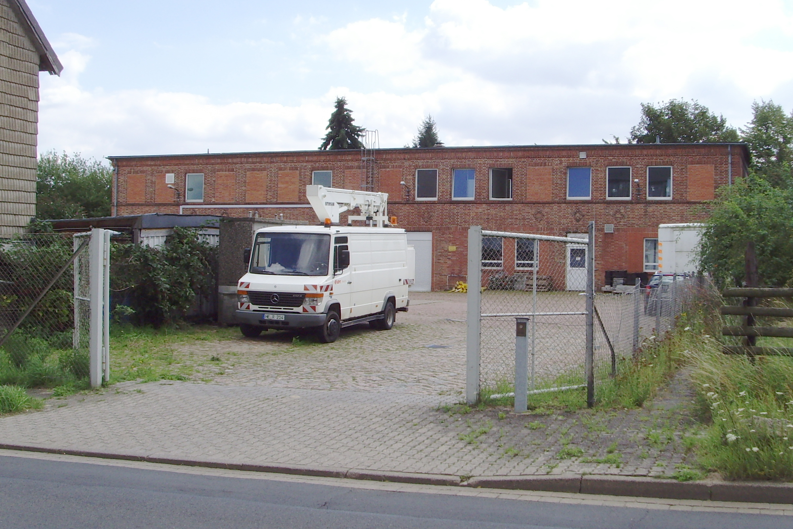 Geb�ude des Kraftwerks