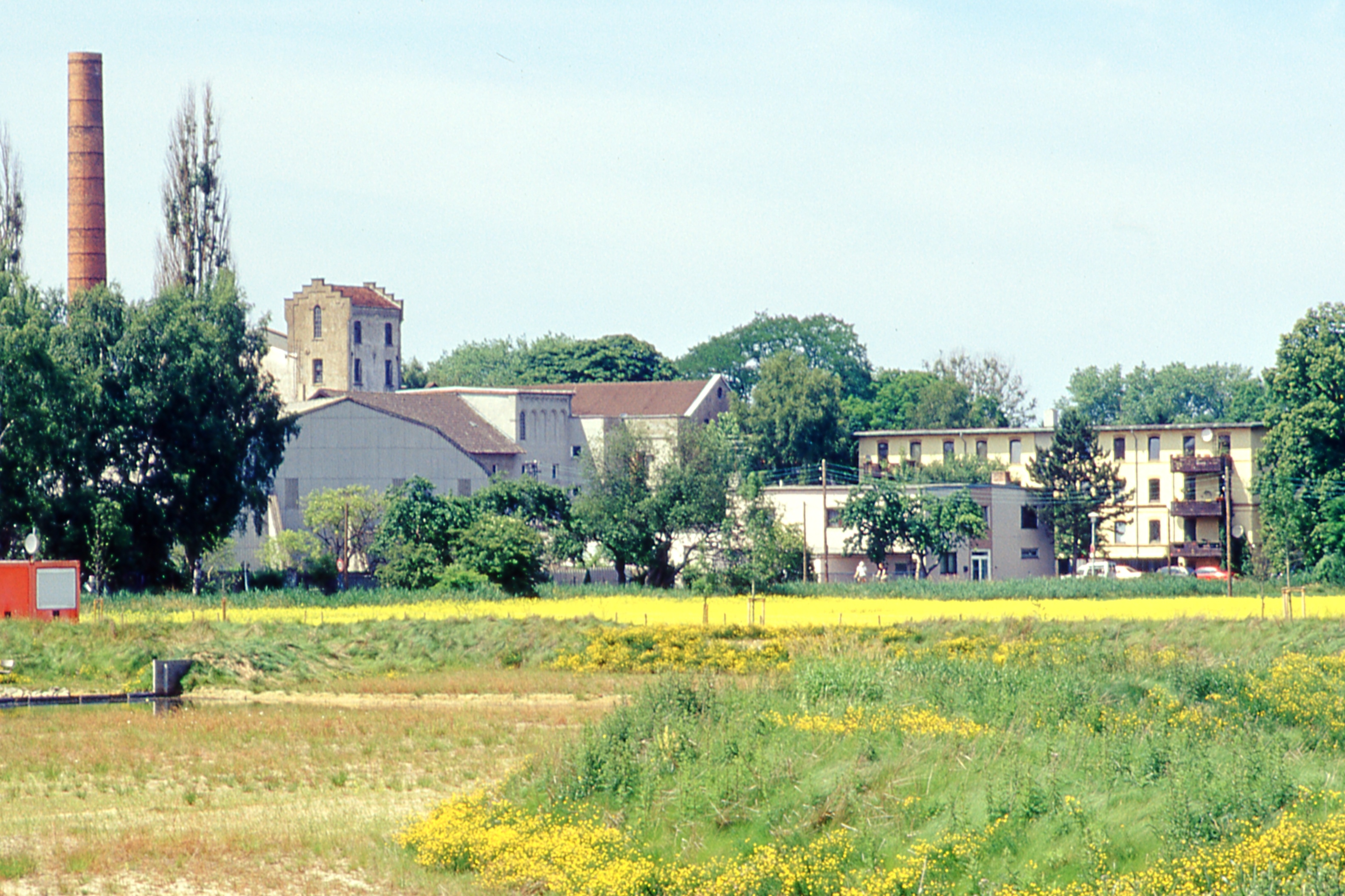 Die ehemalige Zuckerfabrik in Rautheim