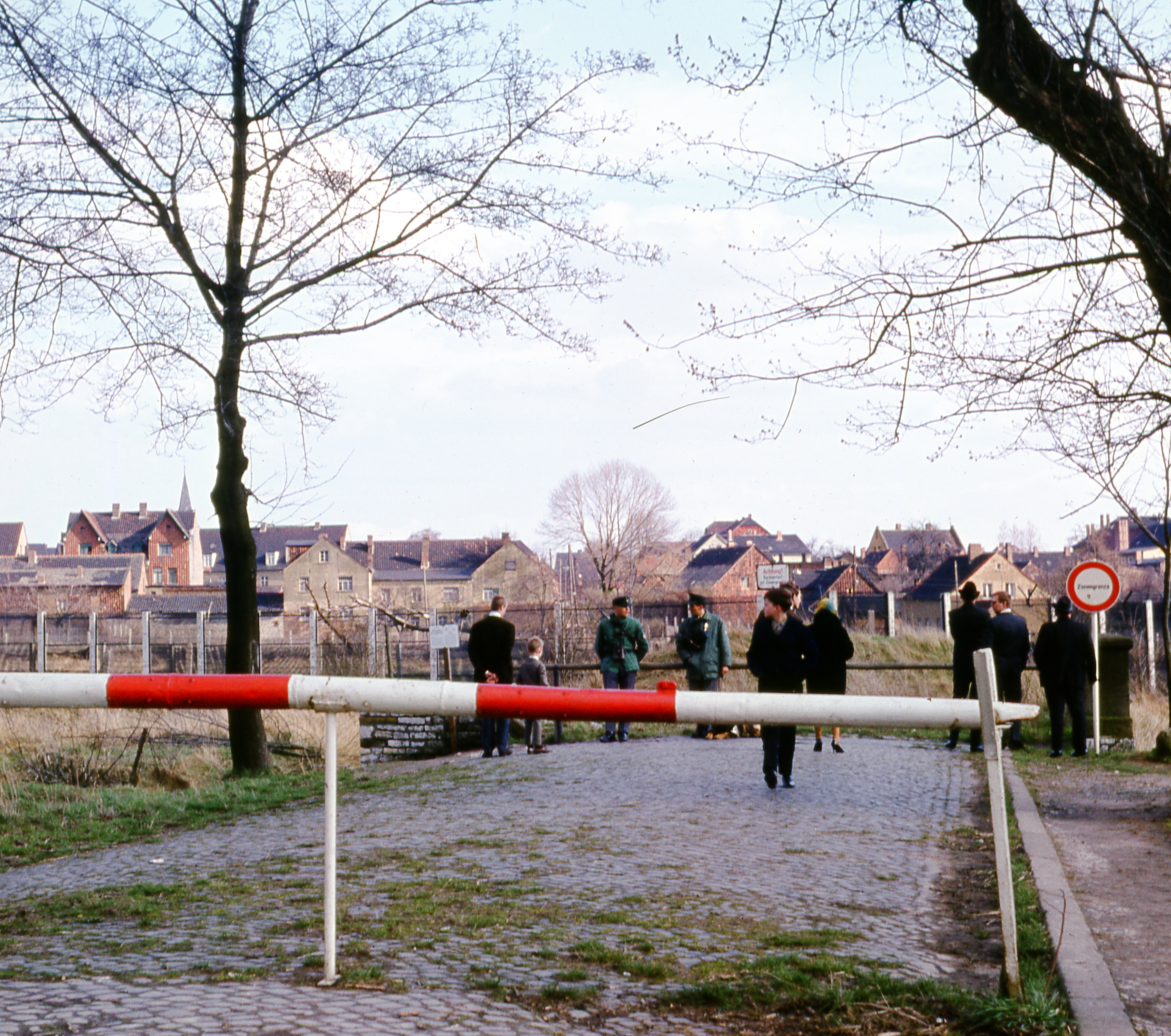 Sektorengrenze bei H�tensleben